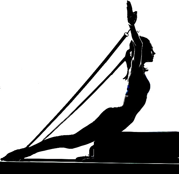 a woman performing Salut exercise on Pilates Reformer
