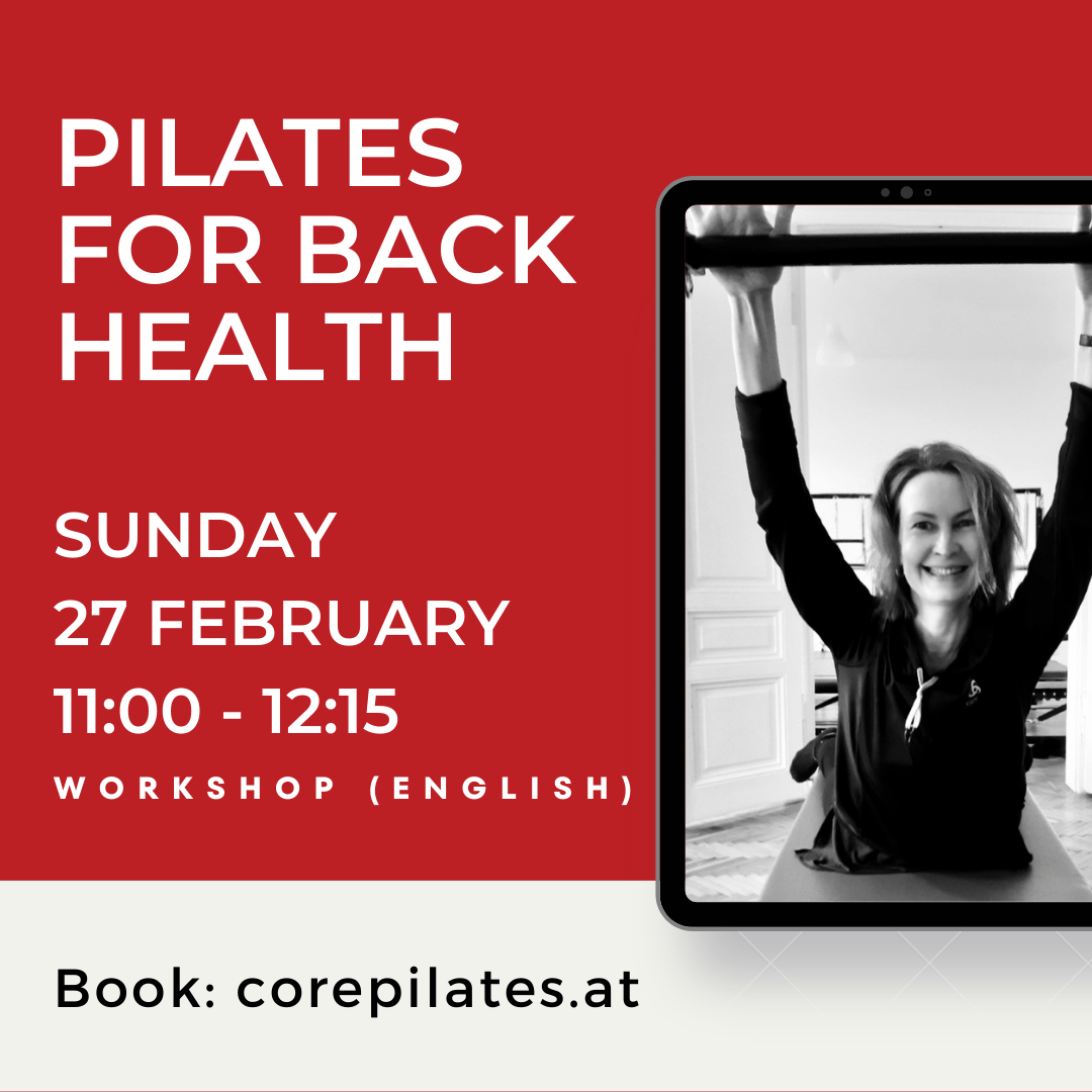Pilates for Back Health WORKSHOP